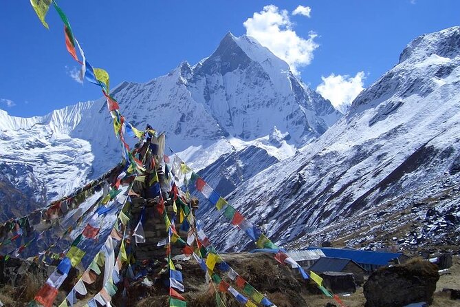 11-Day Hike Tour to Annapurna Base Camp Bliss in Kathmandu - Day 7: peak spotting toward Machhapuchare base area