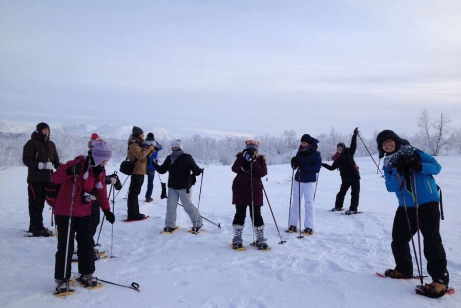 Abisko: Wilderness Snowshoe Hike - A 2-hour Arctic reset in Abisko National Park