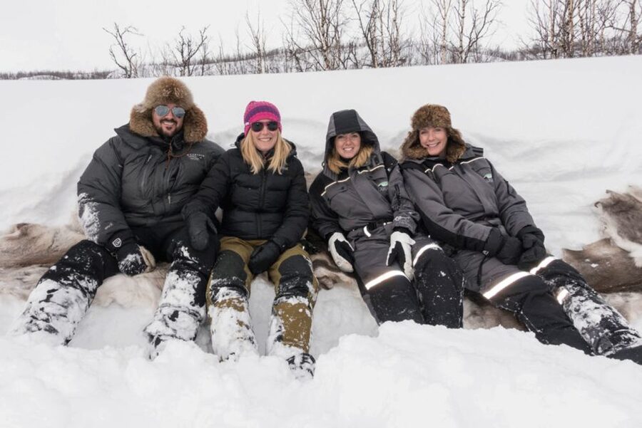 Abisko: Wilderness Snowshoe Hike - Included value: transfers, warm clothing, and hot drinks