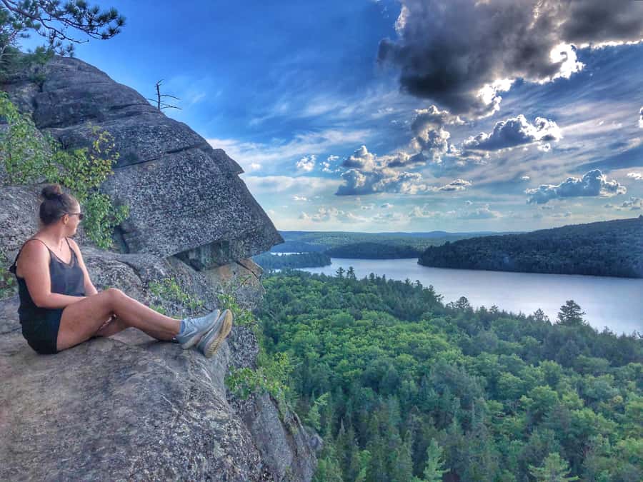 Algonquin Park Hiking: Adventure Tour from Toronto - Swimming at Lake of Two Rivers: a nice reset if weather cooperates