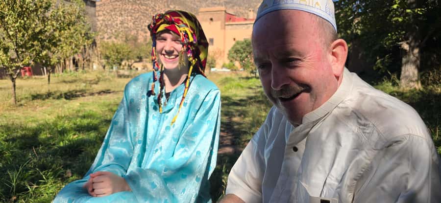 Atlas mountains hike with waterfalls & 3 valleys day trip - Lunch at Ait Souka: homemade food with a view