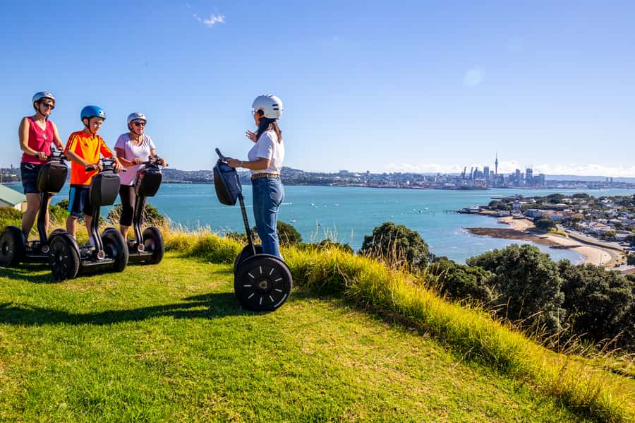 Auckland: Segway to North Head Volcano Summit - Helmet Fitting and Segway Tips Before You Leave the Terminal