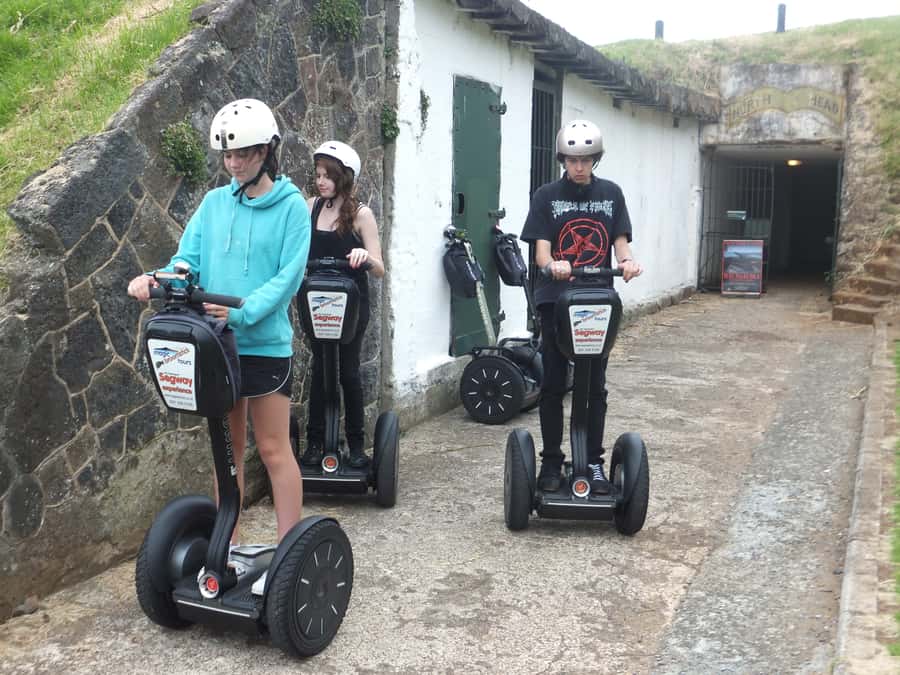 Auckland: Segway to North Head Volcano Summit - North Head Historic Reserve: Fort Tunnels, the Disappearing Gun, and Secret Pipes