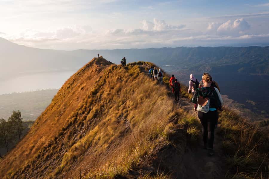 Bali: Mount Batur Sunrise Hike and Hidden Waterfall - The 1.5-Hour Climb: Steep, Slippery, and Worth It