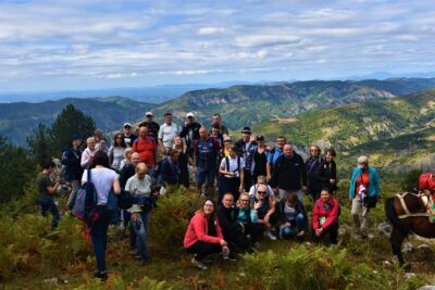 Berat Hiking Off Road picnic lunch in Tomori Holy Mount - The short hike to Tomor’s castle ruins