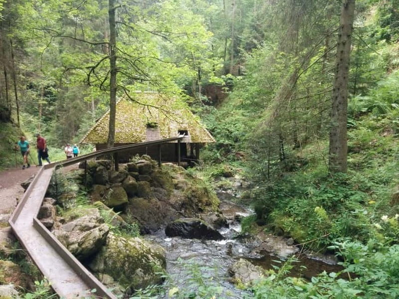 Black Forest: Ravenna Gorge Hike, Self-Guided - The largest cuckoo clock: a fun photo checkpoint