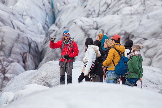 Blue Ice Discovery – Guided Glacier Hike from Skaftafell - Meeting at Skaftafell Base Camp and the bus to the glacier