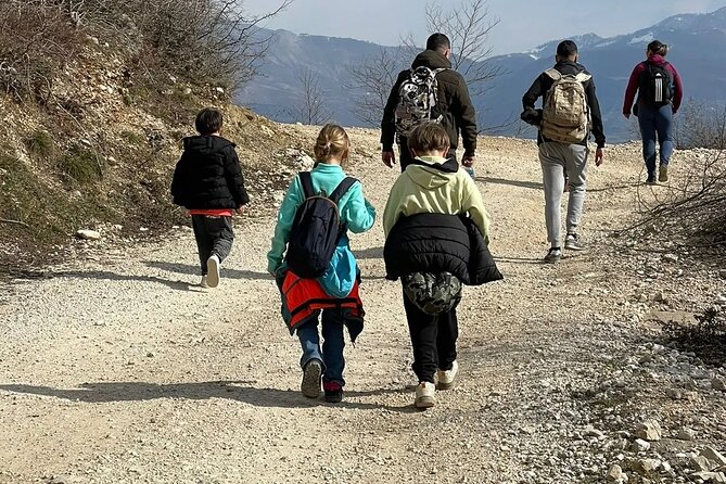 Bovilla lake Hiking Experience - Gamti Mountain hour: panoramic views across the Tekuza River to Dajti
