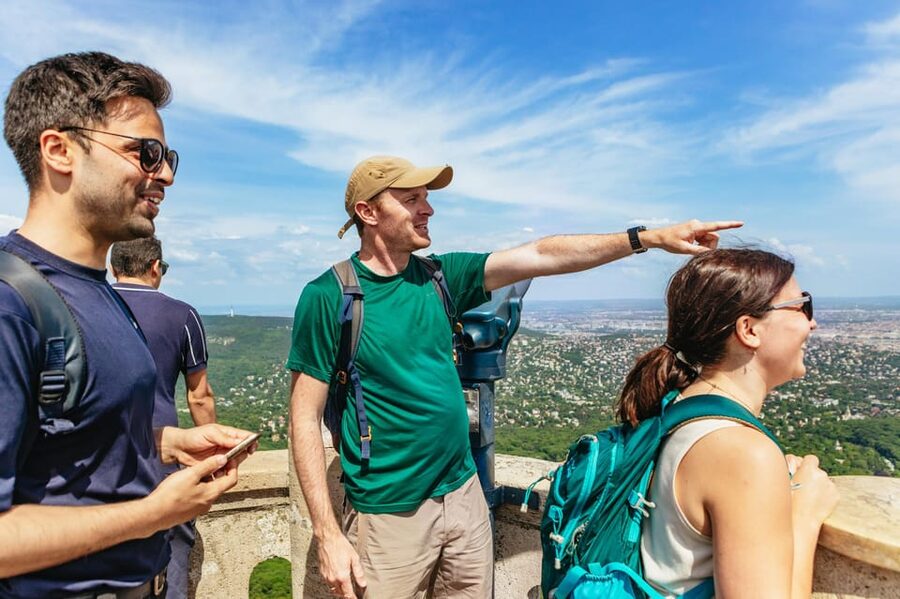 Budapest: Buda Hills Guided Hiking Tour with Optional Lunch - Entering the Buda Hills: meeting point and getting out of the city fast