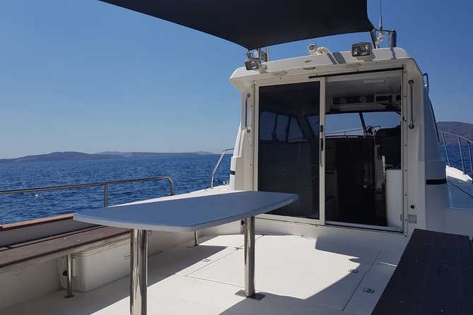 Caldera Private Cruise & Volcano Hike - On-Board Comfort That Makes the Difference
