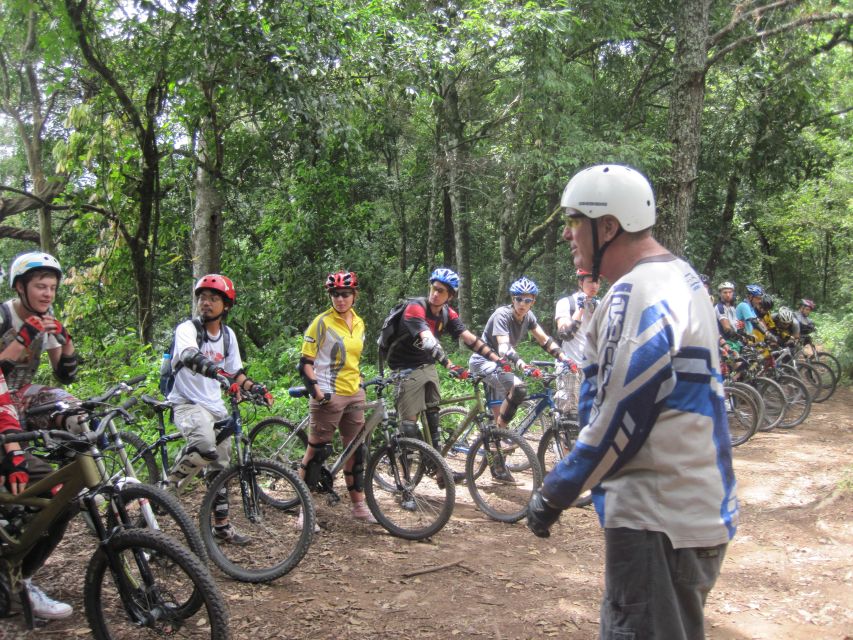 Chiang Mai: Suthep National Park Hiking & DH Mountain Biking - Monthathan Waterfall Visitor Centre: The Start of the Jungle Climb