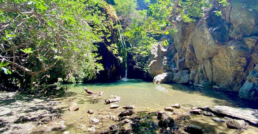 Crete: Richtis Gorge & Waterfall Guided Hiking Tour - Viewpoint stop and the waterfall payoff
