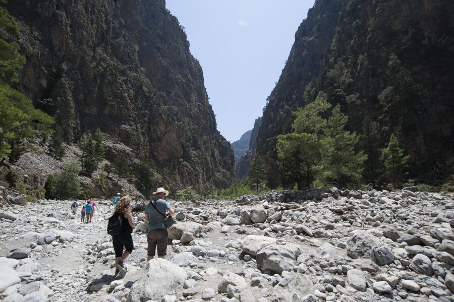 Crete: Samaria Gorge Hike - The Iron Gates: Narrow, Striking, and Demanding