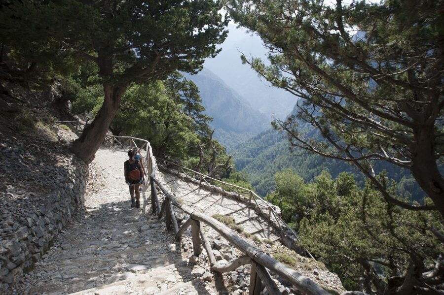 Crete: Samaria Gorge Hike - South Coast Ferry to Sfakia and the Return by Bus