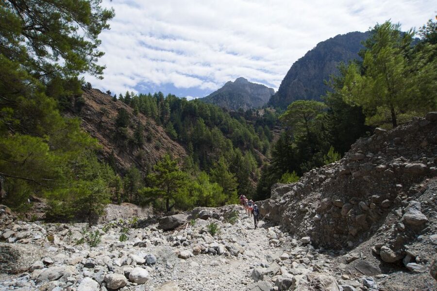 Crete: Samaria Gorge Hike - The Taras River Route: Caves, Kri-Kri Goats, and Rock Formations
