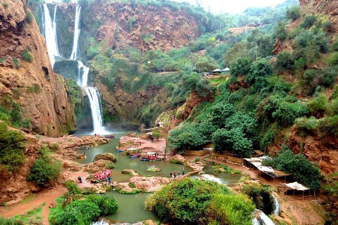 Day Trip To Ouzoud Waterfalls (Guide Hike & Boat are options) - At the falls: walking time, viewpoints, and monkey-smart behavior