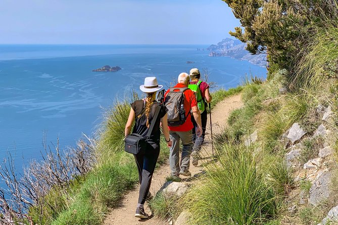 Discover "Path of theGods" private hiking tour from Amalfi Positano Sorrento - What the Path of the Gods feels like above Positano