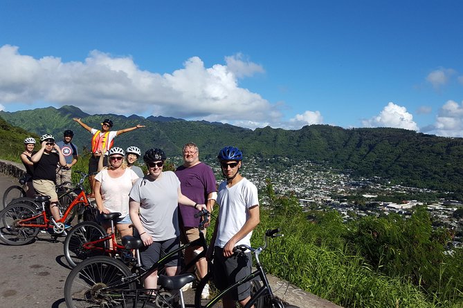 Downhill Bike and Ko'olau Waterfall Hike Tour - The downhill bike ride: easy on legs, serious on control