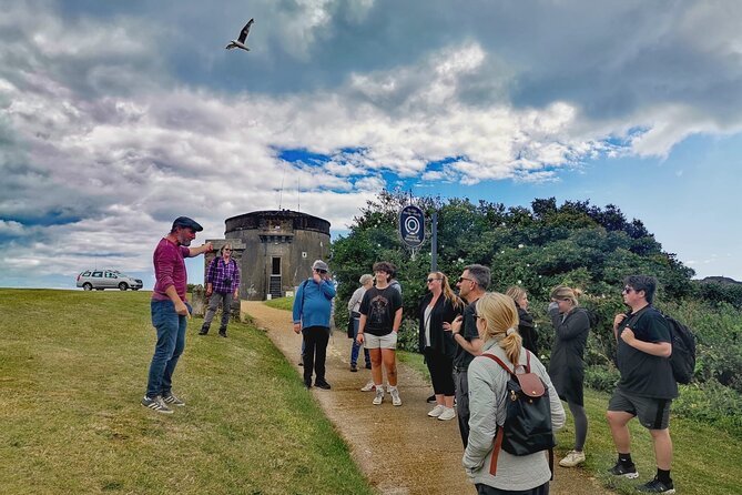 Dublin Coastal Hike, Pints & Puppies Adventure - Cliff Path Loop and Howth Summit: where the route turns into a workout