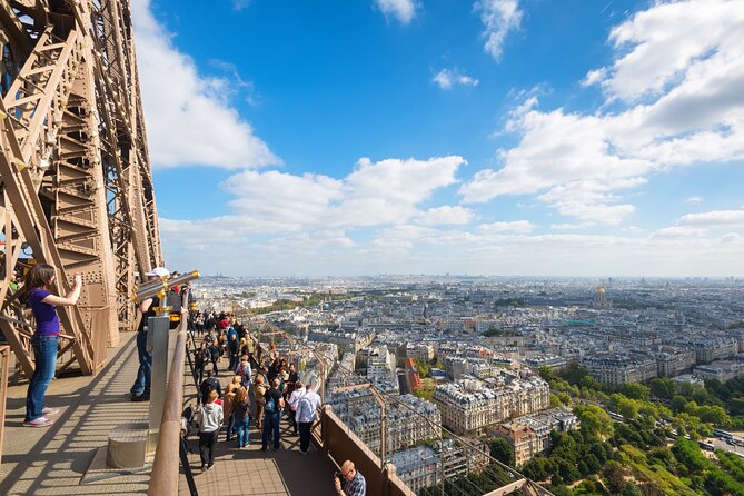 Eiffel Tower Reserved Access Summit or 2nd Floor Guided by Lift - 1st and 2nd floors: the quick route to big Paris views
