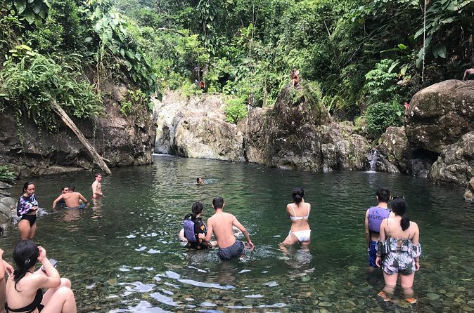 El Yunque Hike Adventure to Las Tinajas Waterfall from Fajardo - Luquillo Beach Lunch Stop: Turn the Wet Day Into a Real Meal