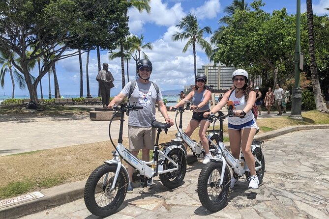 Electric Bike Ride & Diamond Head Hike Tour - The Waikiki and Beach Parks Stops That Turn It into a Day Out