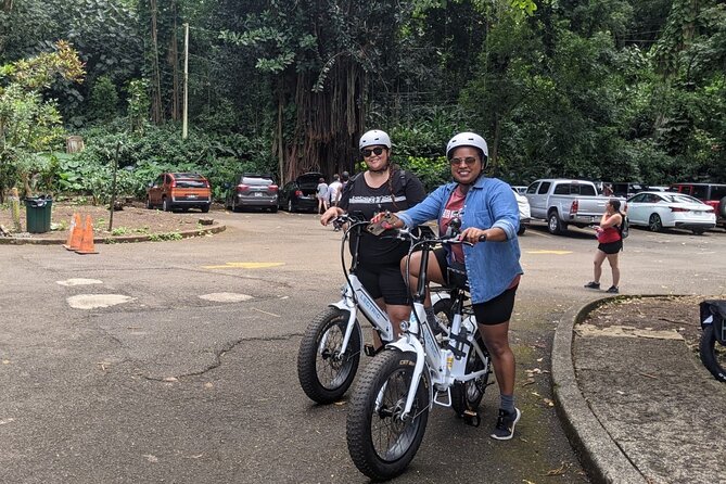 Electric Bike Ride & Manoa Falls Hike Tour - Guide Energy and Small-Group Flow: Ryan, Dave, and Emily