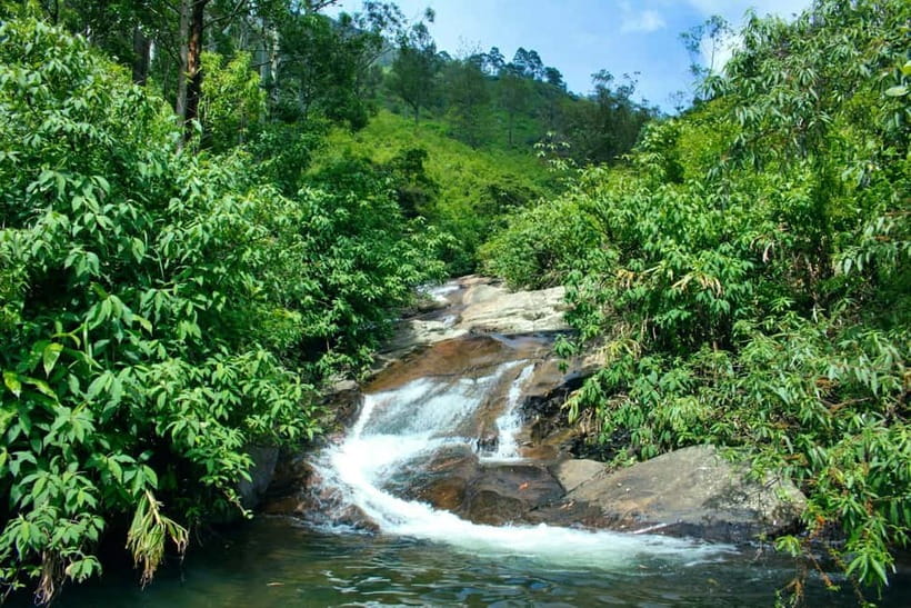 Ella: Waterfall hunting Hike to Bambarakanda and Lanka Falls - Bambarakanda Falls hike: the tallest payoff