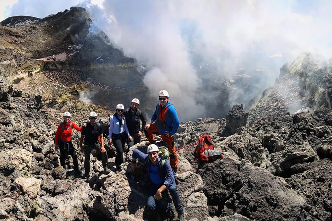 Etna, Summit Craters - Gear that AITNE provides, plus what you should bring yourself