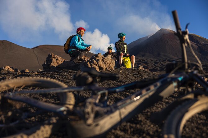 Etna Summit Craters E-bike - The descent plan: from the summit craters down toward the 2001 crater