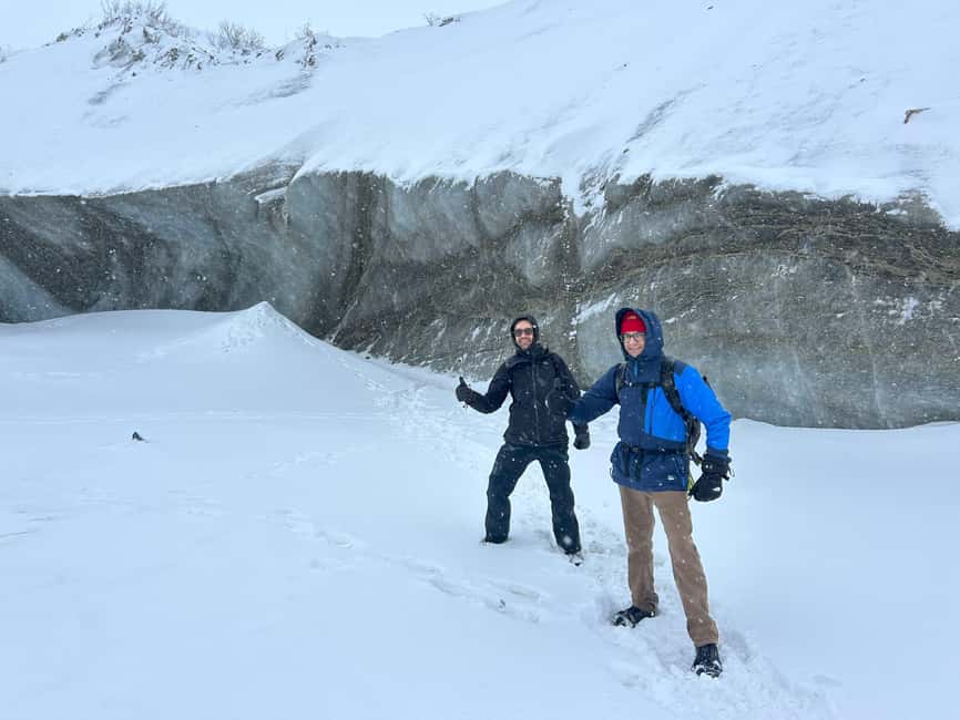 Fairbanks: Guided Snowshoe Hike to Castner Glacier Ice Cave - Gear-up moment: snowshoes or ice cleats (and why it matters)