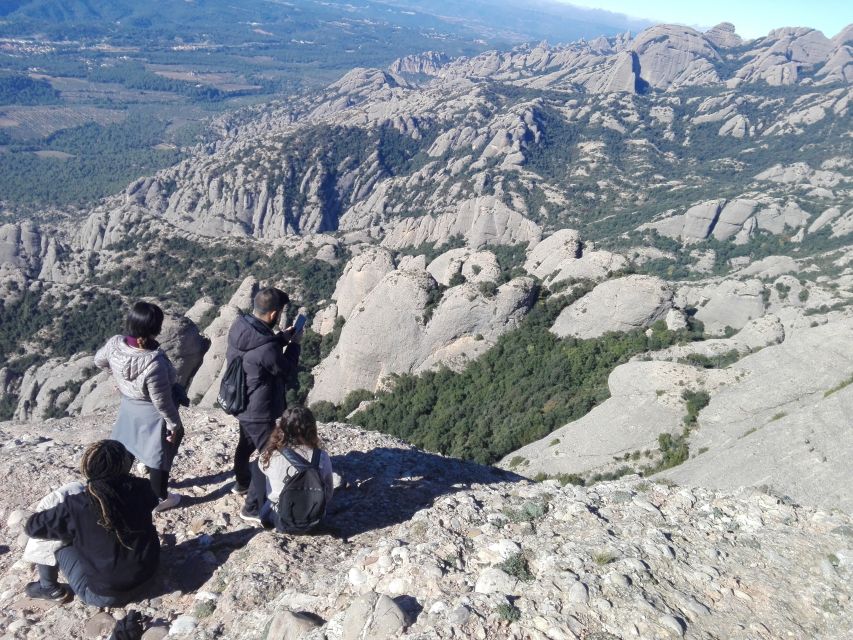 From Barcelona: Montserrat Mountain Hike and Abbey Tour - The descent hike: less-traveled paths, hermitages, and real effort