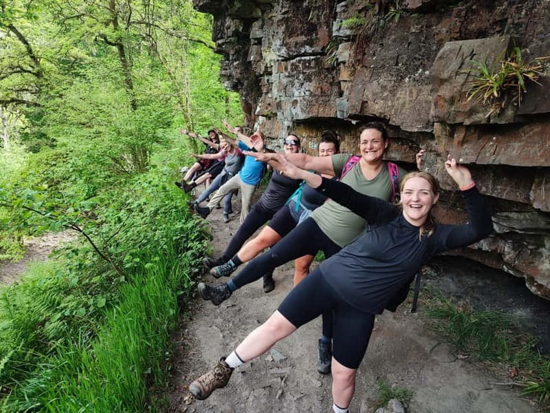 From Cardiff: Guided Hike to 8 Waterfalls in Brecon Beacons - The walk-behind moments: what to expect up close