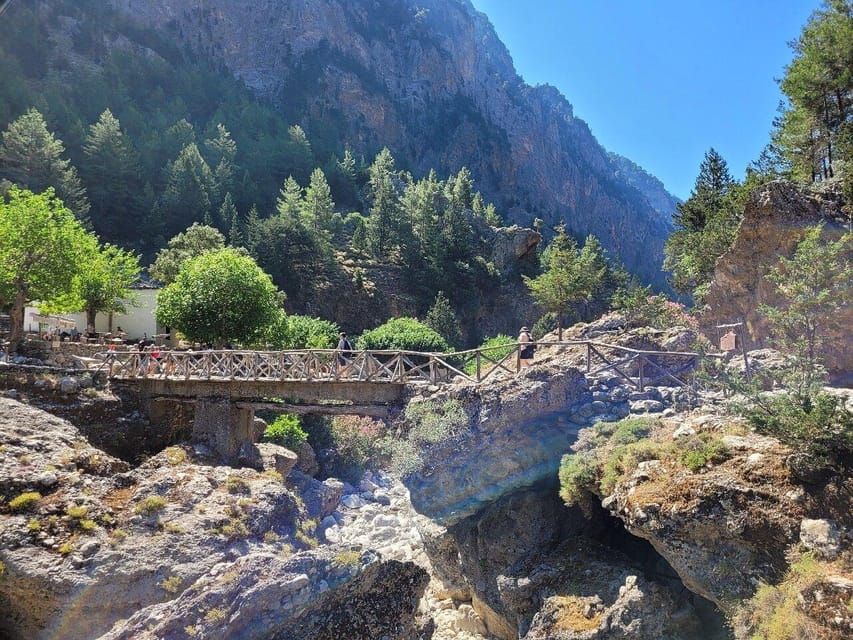 From Chania: Samaria Gorge with Professional Hiking Guide - The Descent Through Samaria: Iron Gates, Springs, and Careful Footwork