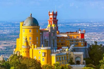From Lisbon: Sintra, Pena Palace & Cabo da Roca Hiking Tour - Pena Palace exteriors: the Romantic fairy-tale look from the right angles