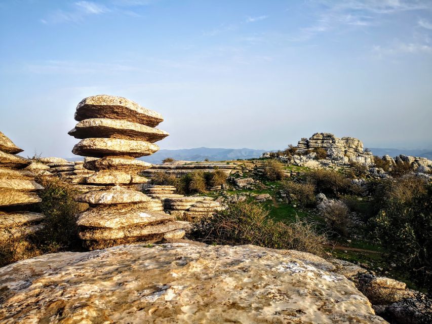 From Málaga: Guided Hike in El Torcal de Antequera - Torcal Alto Visitor Center: the point where the rocks start making sense