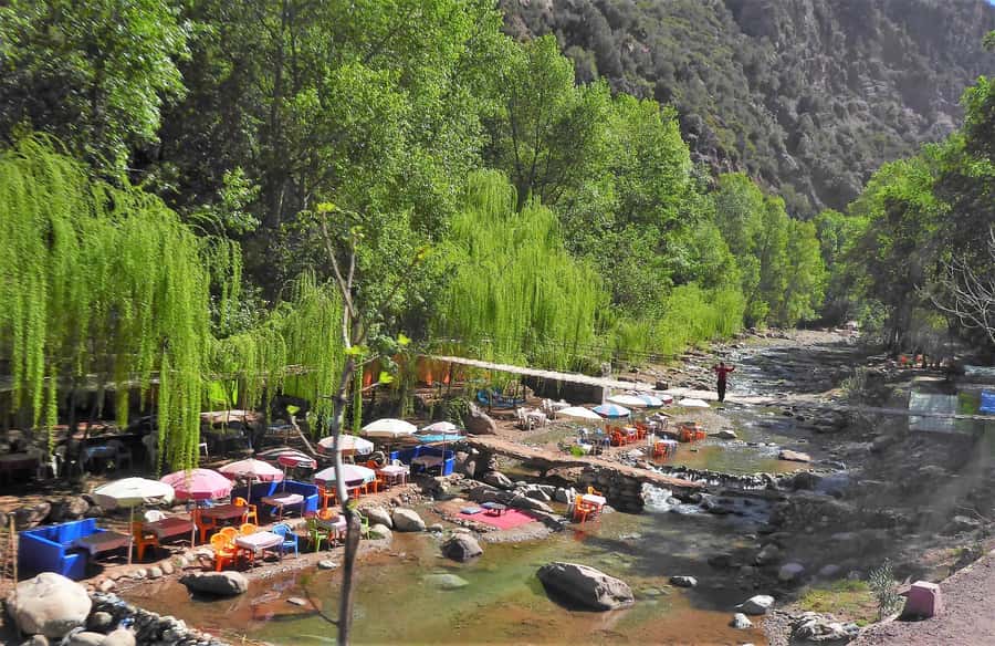 From Marrakech: Ourika Valley Trip, Waterfall Hike & Lunch - Setti Fatma waterfall hike: optional, but the payoff is real