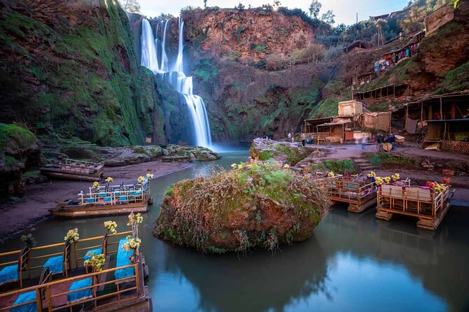 From Marrakech: Ouzoud Waterfalls Guided Hike and Boat Trip - Ouzoud Arrival: Top Views, Trail Descent, and Berber Culture Context