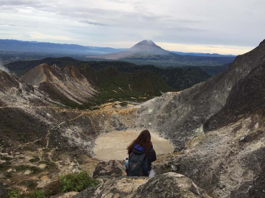 From Medan: Mount Sibayak Sunrise Hike & Natural Hot Spring - Visitor center to first climb: the 105-minute stretch that filters the fit
