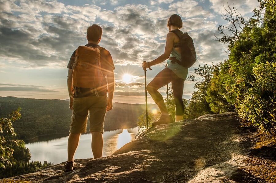 From Montreal: Sept-Chutes Regional Park Hike - Picnic by Lac Rémi, plus a swim if the weather behaves