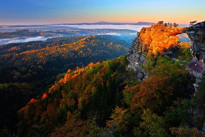 From Prague: Bohemian & Saxon Switzerland Small-Group Hike - Boat time in the canyon area: a break that still feels scenic