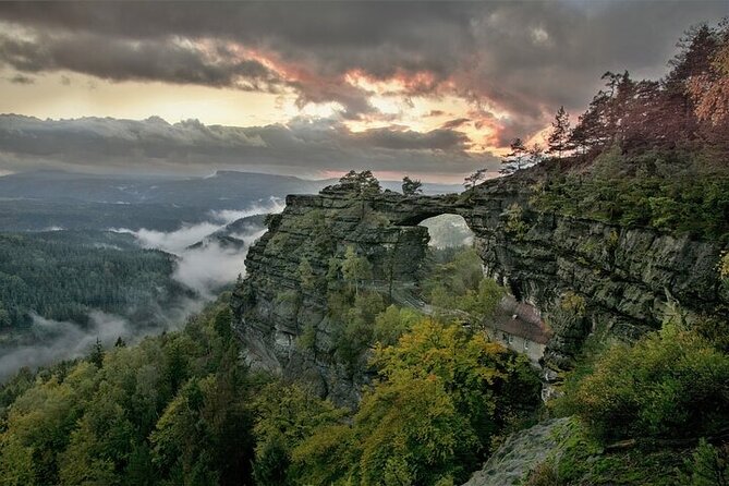 From Prague: Bohemian & Saxon Switzerland Small-Group Hike - Pravčická Gate and Sokolí hnízdo: hiking to Europe’s biggest sandstone arch