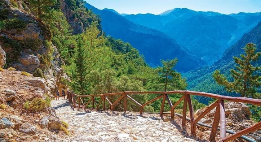 From Rethymno: Samariá Gorge Full-Day Hike - Inside the gorge: rare flora, springs, and the Iron Gates