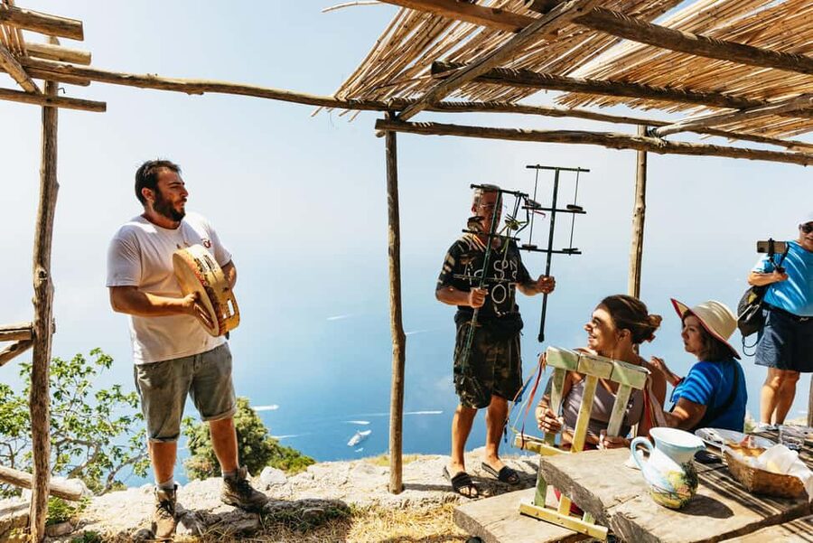 From Sorrento: Path of the Gods Guided Hike with Transfers - Comfort perks that make a big difference: poles and air-conditioned rides