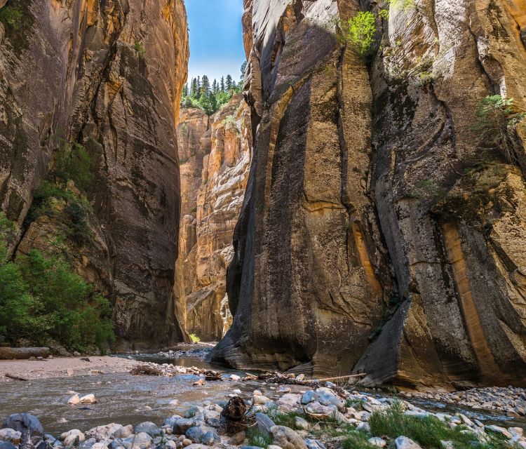 From Springdale: The Zion Narrows Hike with Lunch - Meeting at Zion Guide Hub: your gear swap and safety briefing