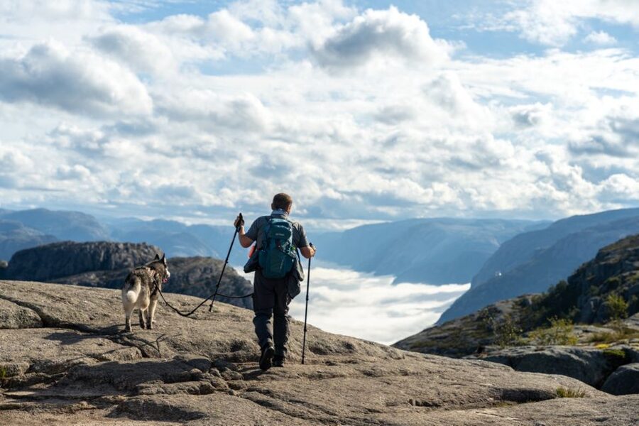 From Stavanger: Pulpit Rock Guided Hike with Pickup - The hike to Preikestolen: steady uphill, planned breaks