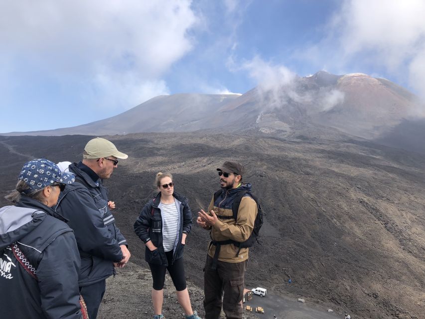 From Taormina: Etna Summit Area, Lunch & Alcantara Tour - Typical Sicilian lunch with local wine: what’s included and what to expect