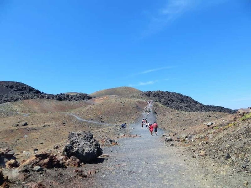 From Thera: Thirasia Cruise w/ Volcano Hike and Hot Springs - Food and Drinks: Plan on Being Hungry Later