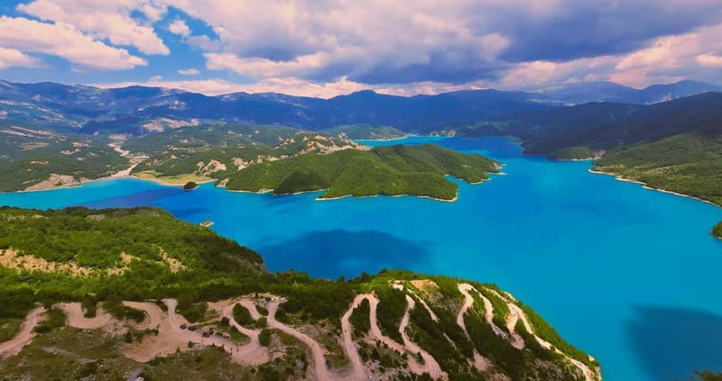 From Tirana: Bovilla Lake & Gamti Mountain Hiking Day Trip - From Tirana to Bovilla: the van ride that sets the tone