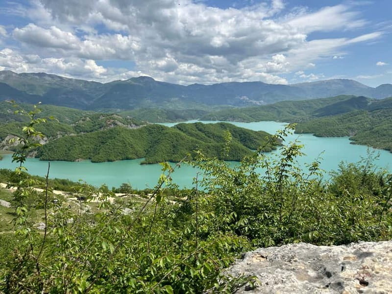 From Tirana: Bovilla Lake & Gamti Mountain Viewpoint Hike - Bovilla Canyons stop: stretch legs and catch the cooler air